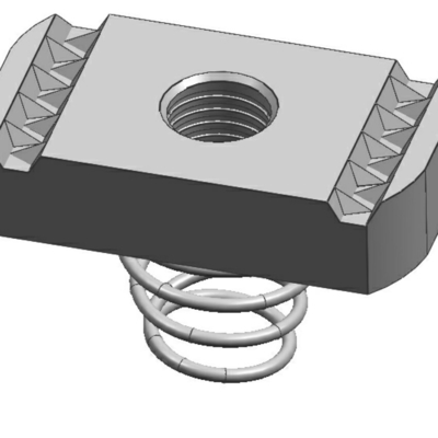 खरीदें ISO Standard Unistrut Channel Nut Without Spring online manufacture